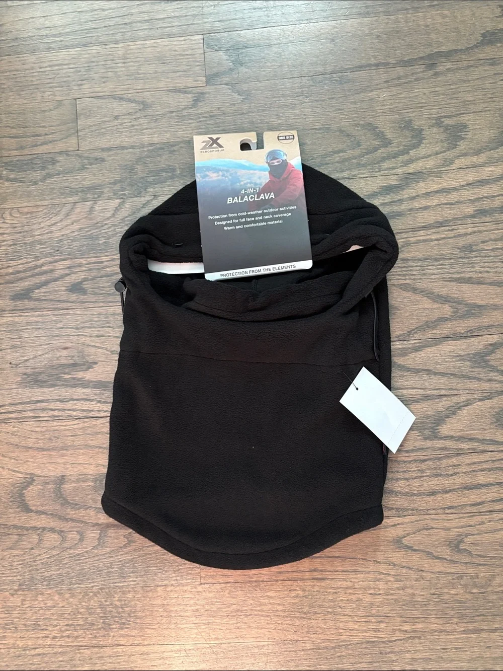 ZeroXposur Black Balaclava Face Mask